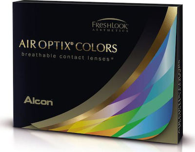 Air Optix Colors 2 Μηνιαίοι Έγχρωμοι Φακοί Επαφής Σιλικόνης Υδρογέλης