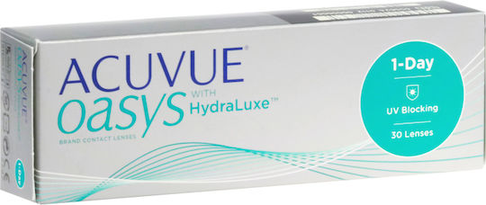 Acuvue 1-Day Oasys 30 Daily Contact Lenses Silicone Hydrogel with UV Protection