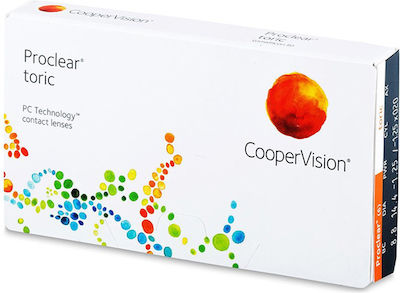 Cooper Vision Proclear Toric 3 Μηνιαίοι Αστιγματικοί Φακοί Επαφής Υδρογέλης