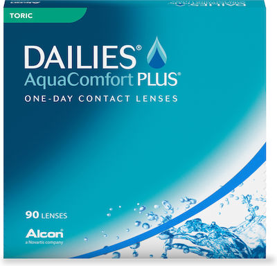 Dailies Aqua Comfort Plus Toric 90 Ημερήσιοι Αστιγματικοί Φακοί Επαφής Υδρογέλης