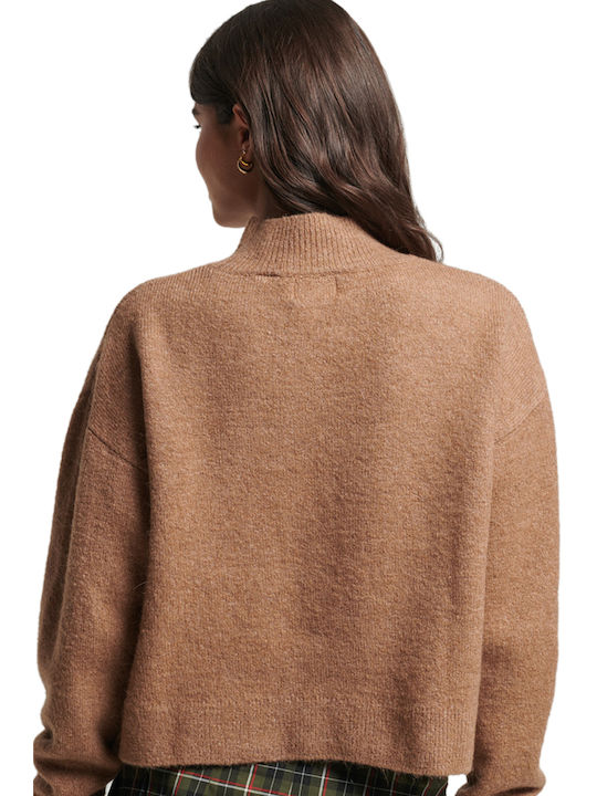 Superdry Women's Long Sleeve Sweater Brown