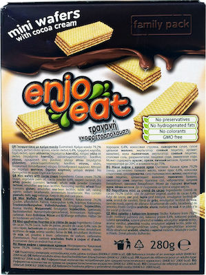 enjoeat Mini Με Γέμιση Κακάο Wafer Milch 280Übersetzung: "gr" 1Stück