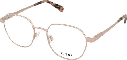 Guess Γυναικείος Μεταλλικός Σκελετός Χρυσός GU5222 028