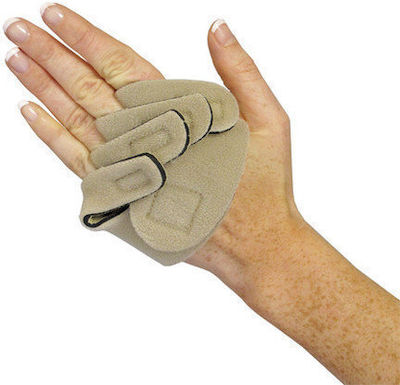 Vita Orthopaedics 03-2-033 Ulnar Deviation Finger Splint Right Side Neoprene Beige