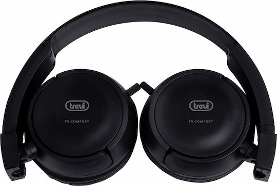 Trevi 649 Wired On Ear Headphones Black 17.01.0078