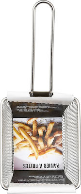 Metallic Serving Deep Fry Basket L20.5xW9xH11cm