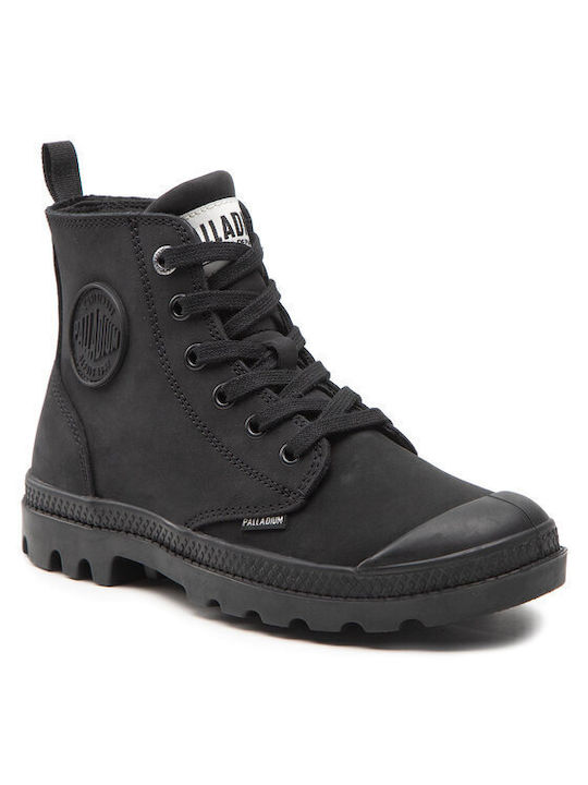 Palladium Pampa Hi Zip Femei Sneakers Negre