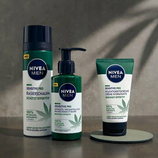 Nivea Sensitive Pro Ultra Calming Ενυδατικό Ανδρικό Balm Προσώπου Ημέρας με Κάνναβη 150ml