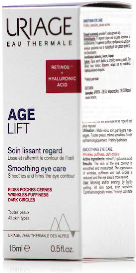 Uriage Age Lift Eye Cream for Anti-Aging Dark Circles & Eye Bags 15ml