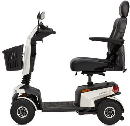 Bischoff & Bischoff Centuro S2 Αναπηρικό Αμαξίδιο Scooter Ηλεκτροκίνητο Scooter Λευκό