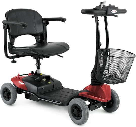 SuperOrtho Αναπηρικό Αμαξίδιο Scooter Κόκκινο