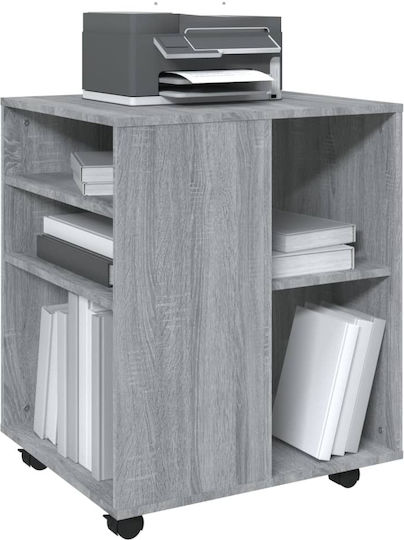 Bibliothek Grau 60x53x72cm