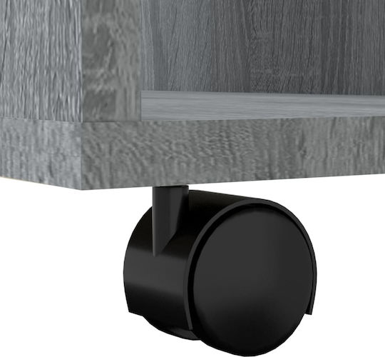 Bibliothek Grau 60x53x72cm