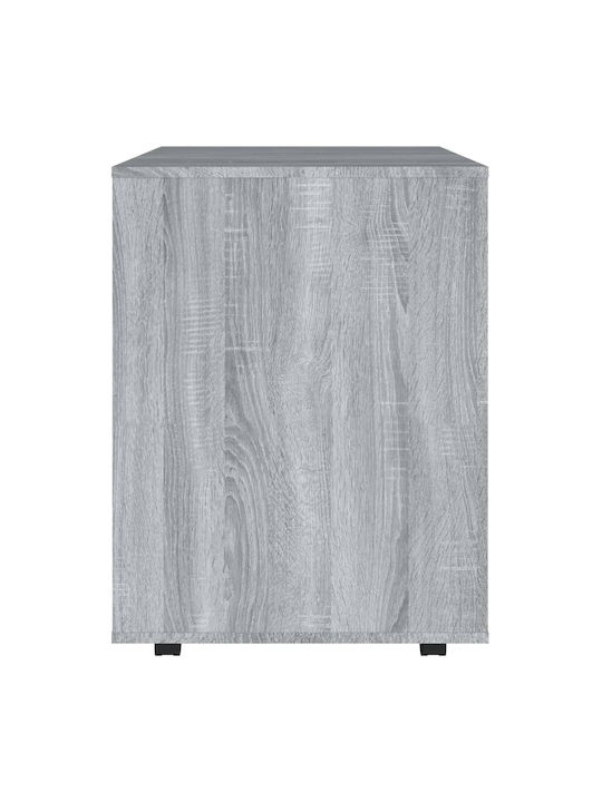 Bibliothek Grau 60x53x72cm