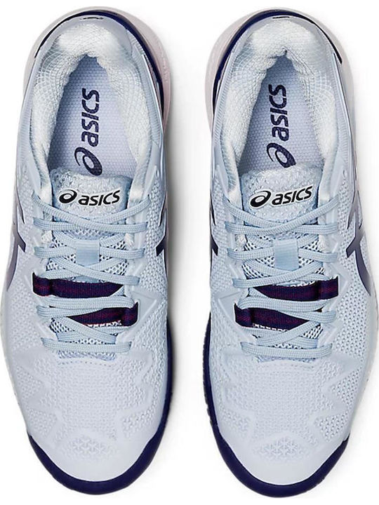 ASICS Gel-Resolution 8 Женски Тенис обувки Твърди съдилища Soft Sky / Dive Blue