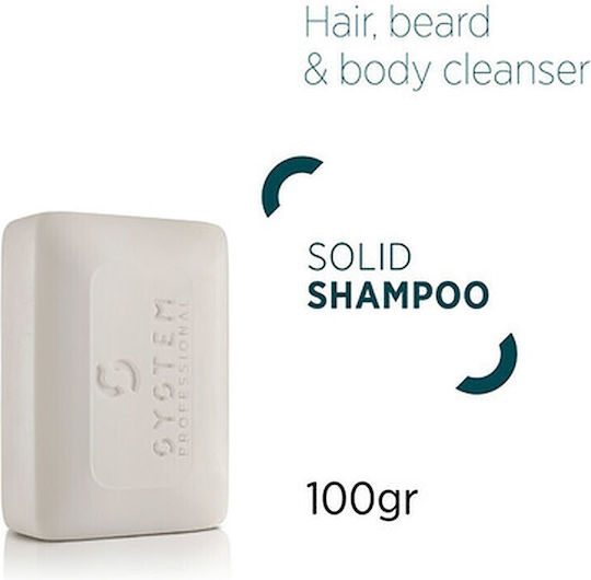 System Professional Man Solid Шампоан против Пърхот за Всички Типове Косата 100гр