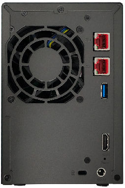Asustor Lockerstor 2 Gen2 (AS6702T) NAS Tower με 2 θέσεις για HDD/M.2/SSD και 2 θύρες Ethernet