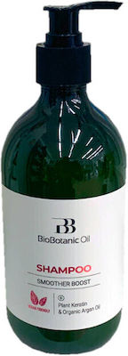 BioBotanic Oil for Straightened Hair Șampoane de Hidratare pentru Drept Păr 1x500ml