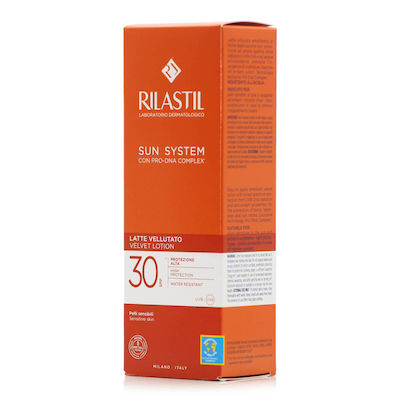 Rilastil Sun System Velvet Lotion Αντηλιακή Λοσιόν για το Σώμα SPF30 200ml