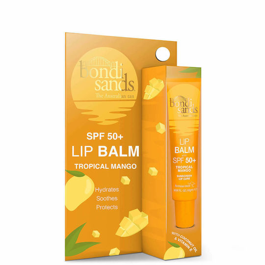 Bondi Sands Lip Balm Tropical Mango Sonnencreme für Lippen SPF50 10gr