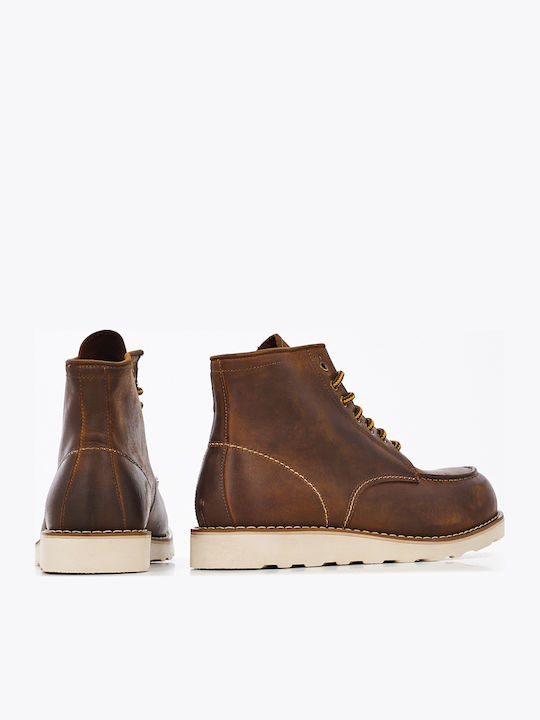 Leder Braun Stiefel Anatomisch