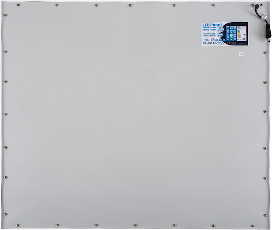 GloboStar Platz Vertieft LED Panel 48W mit Kaltweiß Licht 6000K