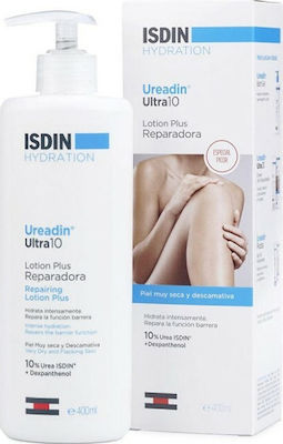 Isdin Ureadin Ultra 10 Feuchtigkeitsspendende Lotion Körper mit Harnstoff 400ml