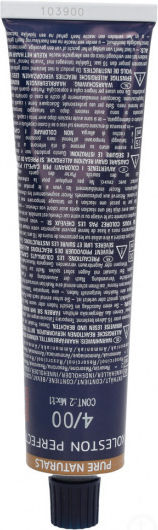 Wella Koleston Perfect Me+ Pure Naturals Vopsea de Păr 4/00 Castaniu intens Natural 60ml