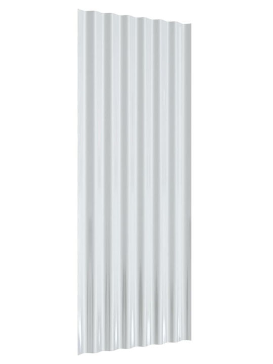 vidaXL Γαλβανιζέ Πάνελ Οροφής Π100xΒ36cm
