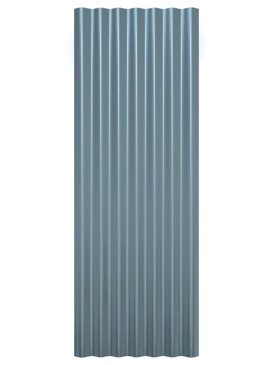 vidaXL Γαλβανιζέ Πάνελ Οροφής Π100xΒ36cm