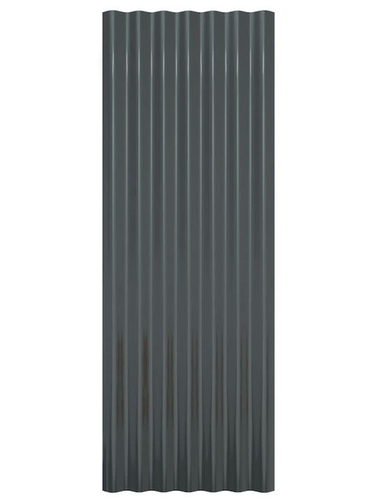 vidaXL Γαλβανιζέ Πάνελ Οροφής Π100xΒ36cm