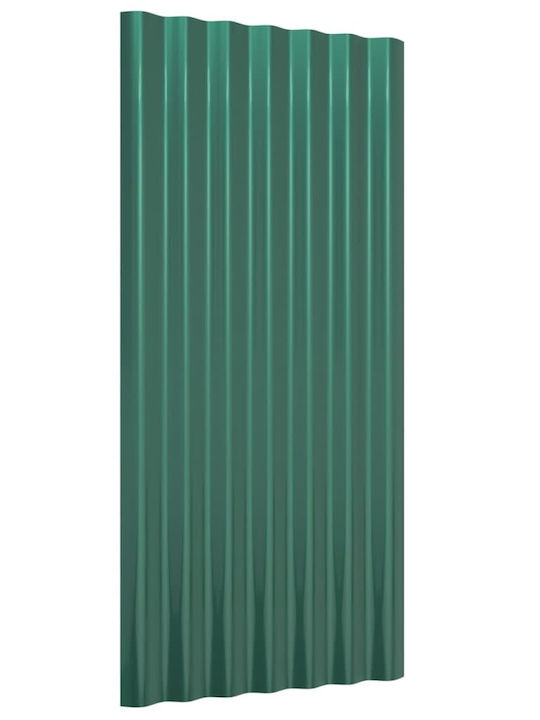 vidaXL Galvanized Roof Panel 80x36cm