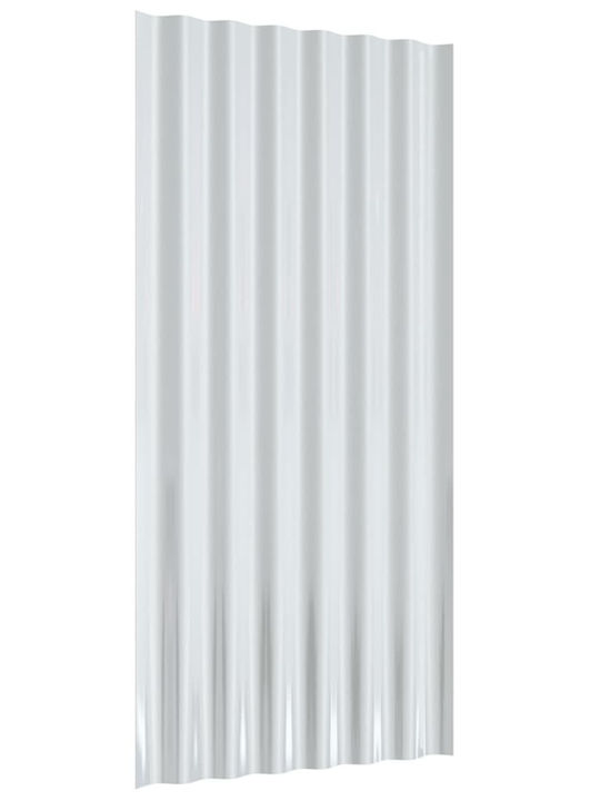 vidaXL Galvanized Roof Panel 80x36cm