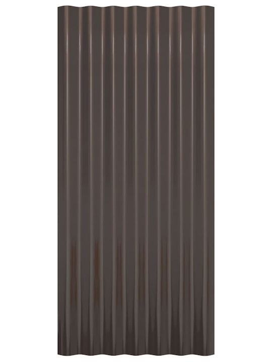 vidaXL Γαλβανιζέ Πάνελ Οροφής Π80xΒ36cm