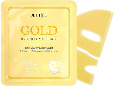 Petitfee Gold Hydrogel Μάσκα Προσώπου για Ενυδάτωση 32gr