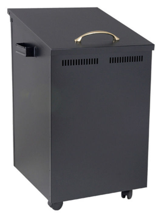 Viometal LTD Toronto 1070 Metallisch Box Holzlagerung 36x44x64cm Rust