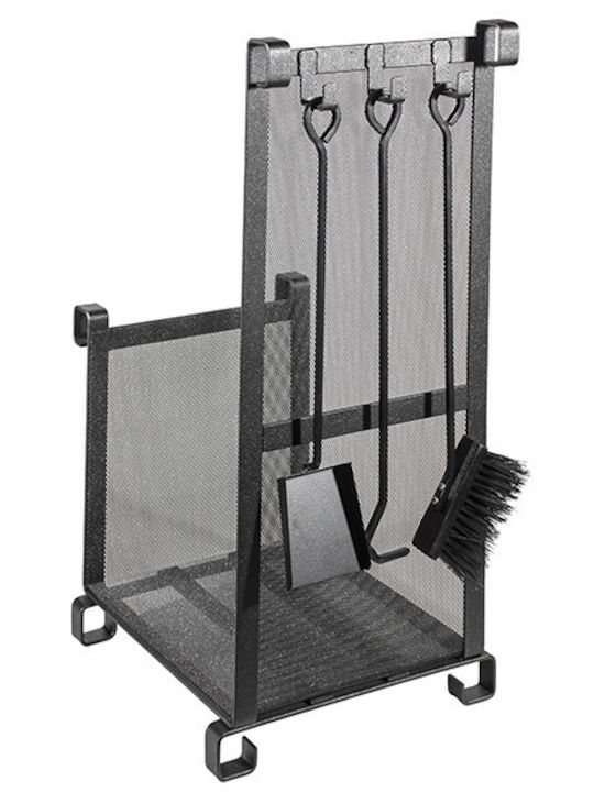Viometal LTD 531 Montreal Metallisch Regal Holzlagerung 50x38x80cm