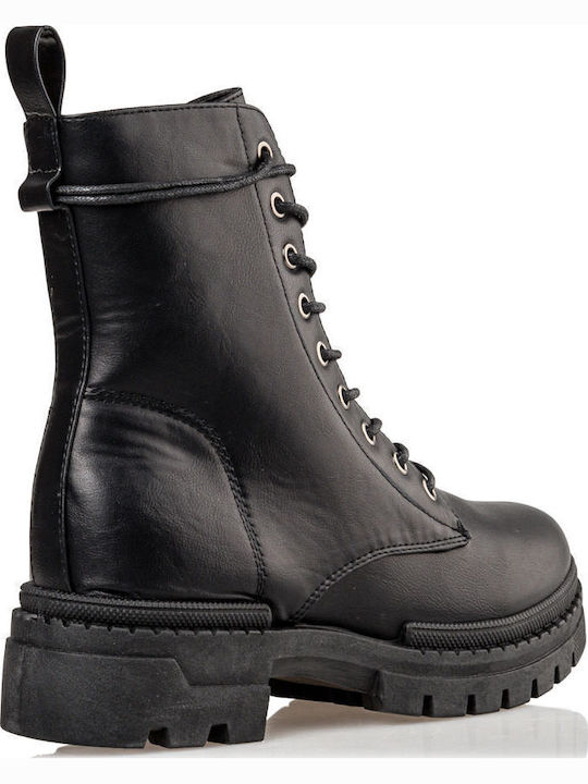 Women's Ankle Boots with Medium Heel Black
