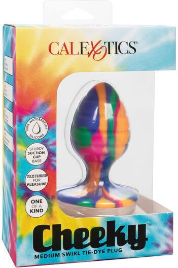 Calexotics Cheeky Swirl Tie-Dye Πρωκτική Σφήνα Medium