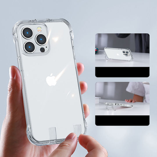 Joyroom Armored Umschlag Rückseite Silikon Transparent (iPhone 14 Pro)