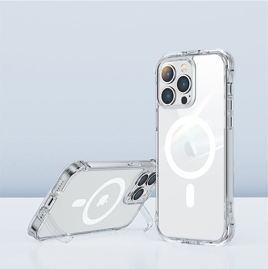 Joyroom Back Cover Silicone Magnetic Transparent (iPhone 14 Pro)