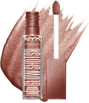 Nyx Professional Makeup Ultimate Glow Shots Eye Shadow in Liquid Form 09 Mango Moment 7.5ml