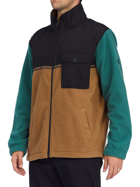 Boundary Men's Fleece Cardigan Multicolored