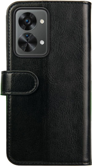 Rosso Element Wallet Δερματίνης Μαύρο (OnePlus Nord 2T)