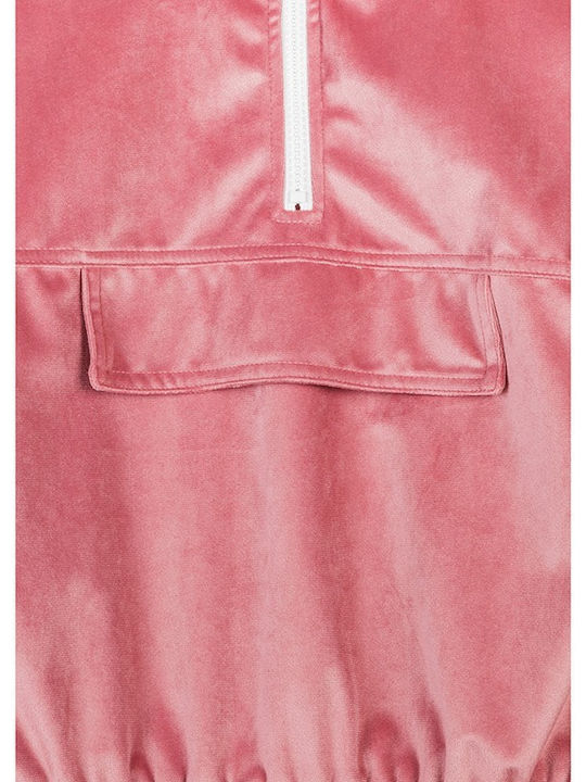 Fleece Παιδικό Φούτερ Ροζ