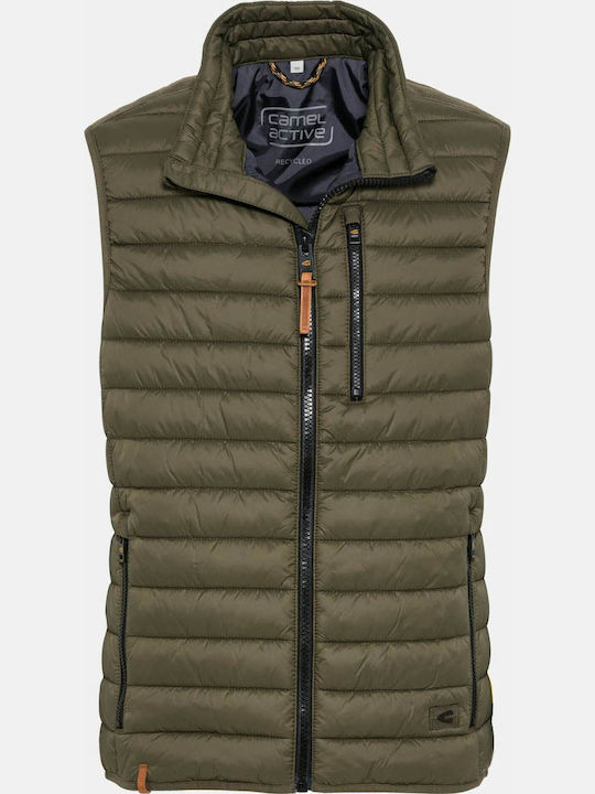 Αμάνικο Μπουφάν Puffer Χακί