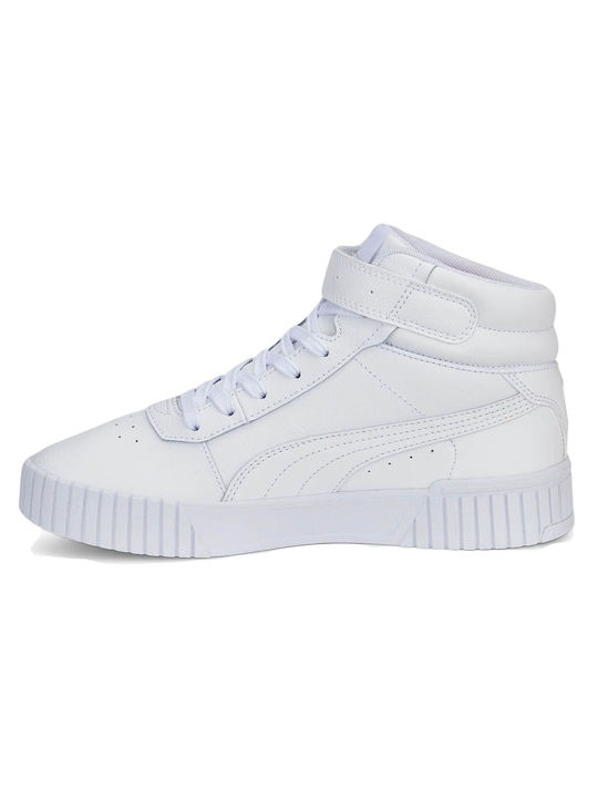 Puma Παιδικά Sneakers Carina 2.0 Λευκά