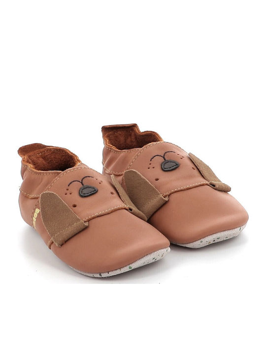 Bobux Baby Hausschuhe Braun