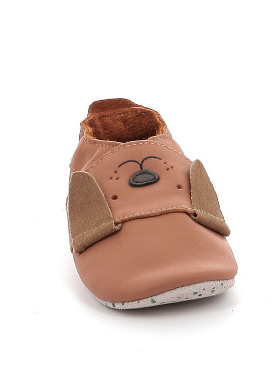 Bobux Baby Slippers Brown