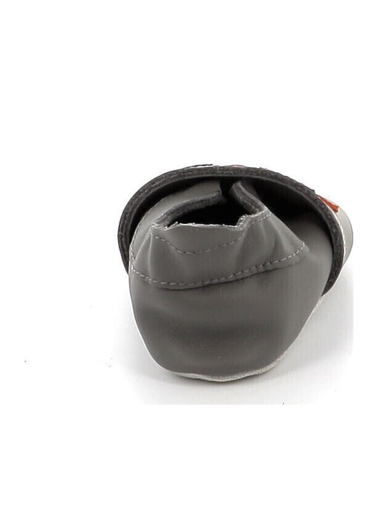 Bobux Baby Slippers Gray